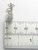 Native sterling silver charm with stick .925 Natives charms additional view
