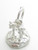 Palm Trees on Desert Island small sterling silver charm .925 additional view