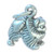 Pomeranian sterling silver Small Dog charm .925 Dogs charms