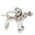 Pointer Dog sterling silver SMALL charm .925 x 1 Pointers dogs charms