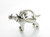 Pointer Dog sterling silver SMALL charm .925 Pointers dogs charms extra view