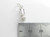 Sewing Machine sterling silver charm .925 Clothes making charms size example