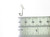 Saxophone small sterling silver charm .925 Music Charms side view