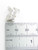 Rabbit sterling silver charm .925 Bunny Rabbits Hare Hares charms A1 size example