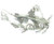 Catfish sterling silver charm .925 Cat Fish Fishes charms B2