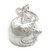 Worm in Apple sterling silver charm .925 Worms Apples charms