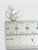 Winged Skull sterling silver charm .925 Skulls with wings charms detail