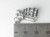 Father and Son Decorate ChristmasTree sterling silver charm .925 side view