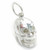Skull sterling silver charm .925 Skulls Horror charms