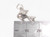 Goldfish sterling silver charm .925 Gold Fish fishes charms additional view