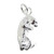 Otter sterling silver charm .925 x 1 Otters charms G