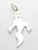 Ghost sterling silver charm .925 x 1 Ghosts charms