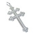 Cross of Lorraine sterling silver pendant .925 x 1 Holy Crosses