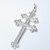 Cross of Lorraine sterling silver pendant .925 Holy Crosses additional view