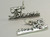 Princess sterling silver pendant - charm .925 princesses charms alternate view