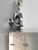 Sandal with bow sterling silver charm .925 Sandle charms side view