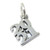 2021 year sterling silver charm .925 x 1 Years Graduation Birthday charms