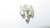 Peregrine Falcon sterling silver charm .925 Falcons and birds charms A1 side view