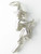 Witch on a broomstick large sterling silver charm .925 x 1 Witches charms image 6