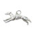 Greyhound sterling silver charm .925 x 1 Racing dogs and Greyhounds charms A1