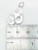 Artists paint pallet - brushes sterling silver charm .925 x 1 Art charms detail