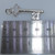 21st Key Birthday sterling silver charm .925 Twenty First Birthdays charms A1 side view