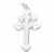 Cross Of Lorraine sterling silver charm pendant .925 Crosses