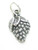 Grapes sterling silver 2D charm .925 Grape Wine charms additional view