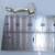 Mallet Lump Hammer sterling silver charm .925 x 1 Mallets and Hammers charms size example