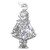 Its a Girl sterling silver 2D charm .925 x 1 Girls charms