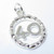 40th Birthday sterling silver charm pendant .925 x 1 Number 40 Forty Anniversary additional view