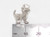 Kitten sterling silver charm .925 Kittens Cats charms additional view