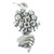 Bouquet of Flowers sterling silver charm .925 x 1 Flower charms