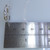 60th Birthday sterling silver charm pendant .925 Number 60 sixty Anniversary size example