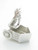 Bathing Hut opening sterling silver charm .925 Victorian style charms alternate view