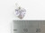 Forever Mine sterling silver small heart charm .925 x 1 Love charms side view