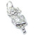 Lincoln Imp sterling silver charm .925 x 1 Gargoyle & Lincolnshire Imps charms A1