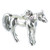 Arabian horse sterling silver charm .925 x 1 Arab Horses charms -76