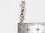 Arabian horse sterling silver charm .925 Arab Horses charms -76 side view