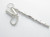 Martial Arts Nunchucks and Staff sterling silver charm .925 Weapons additional view
