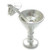 Cocktail Glass sterling silver charm .925 Drinking charms