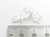 Snowman - Snowflakes sterlng silver charm .925 Winter Christmas charms side view