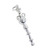 Sceptre sterling silver charm .925 x 1 Royal Sceptres charms B