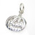 Pumpkin Halloween Lantern sterling silver charm .925 Spooky charms additional view