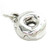 Doughnut Donut sterling silver charm .925 x 1 sweet doughnuts charms