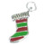 Christmas stocking sterling silver charm .925 Xmas charms