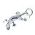 Lizard sterling silver charm .925 Reptiles & Lizards charms A1