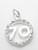 70th Birthday sterling silver charm .925 x 1 Birthdays for Seventy additional view