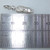 Welsh Lady sterling silver charm .925 Wales Female charms R side view