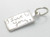 I Love You tag small sterling silver charm .925 x 1 Loving charms image 6